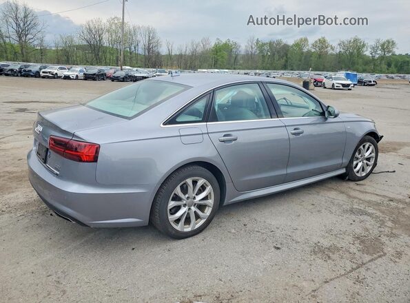 WAUG8AFC4HN119261 2017 AUDI A6 Серый Задняя правая четверть