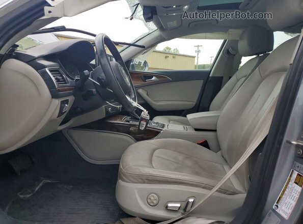 WAUG8AFC4HN119261 2017 AUDI A6 Серый Вид салона спереди