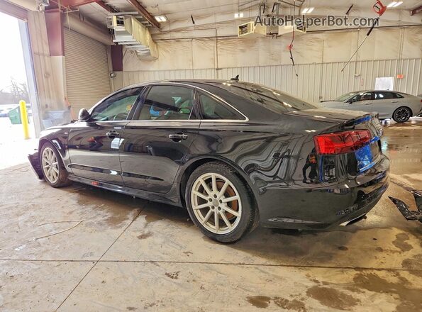 WAUG8AFC4JN030277 2018 AUDI A6 Черный Задняя левая четверть