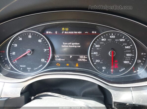 WAUG8AFC7HN014732 2017 AUDI A6 Silver Հետևի նստատեղերի տեսք