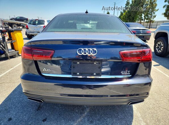 WAUG8AFC8HN062241 2017 AUDI A6 Black Widok z tyłu