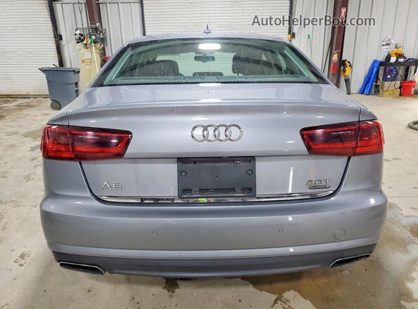 WAUGFAFC3GN007491 2016 AUDI A6 Серый Вид сзади