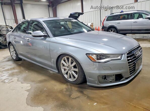 WAUGFAFC3GN007491 2016 AUDI A6 Серый Передняя правая четверть