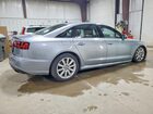 2016 Audi A6 Premium Plus Серый vin: WAUGFAFC3GN007491