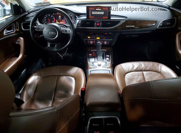 WAUGFAFC3GN007491 2016 AUDI A6 Серый Вид панели приборов