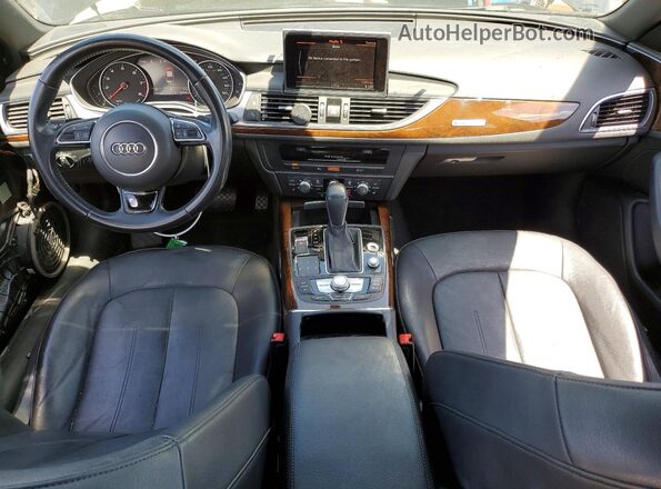 WAUGFAFC5GN006035 2016 AUDI A6 Черный Вид панели приборов