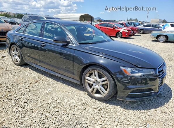 WAUGFAFC5GN006035 2016 AUDI A6 Черный Передняя правая четверть