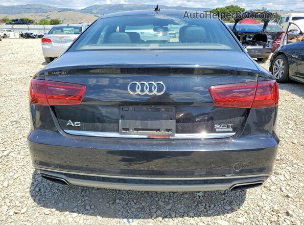 WAUGFAFC5GN006035 2016 AUDI A6 Черный Вид сзади