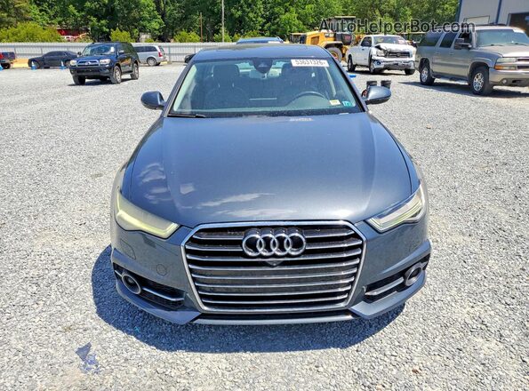 WAUGFAFC5GN098084 2016 AUDI A6 Серебряный Вид спереди