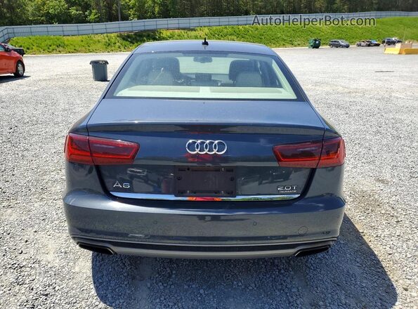 WAUGFAFC5GN098084 2016 AUDI A6 Серебряный Вид сзади