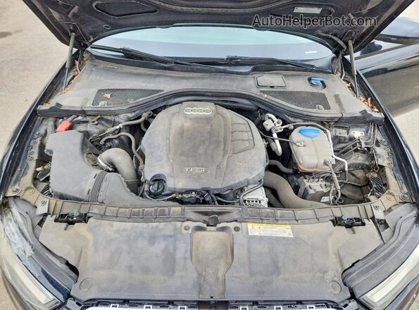 WAUGFAFC6GN006948 2016 AUDI A6 Black Rear interior view