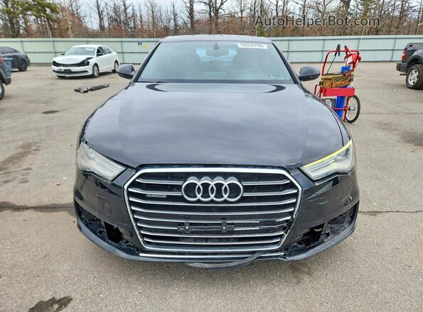 WAUGFAFC6GN006948 2016 AUDI A6 Black Front view