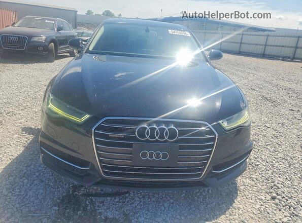 WAUGFAFC9GN081692 2016 AUDI A6 Black Вид спереду