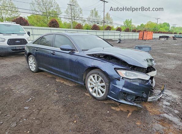 WAUGFAFCXGN050046 2016 AUDI A6 Черный Передняя правая четверть
