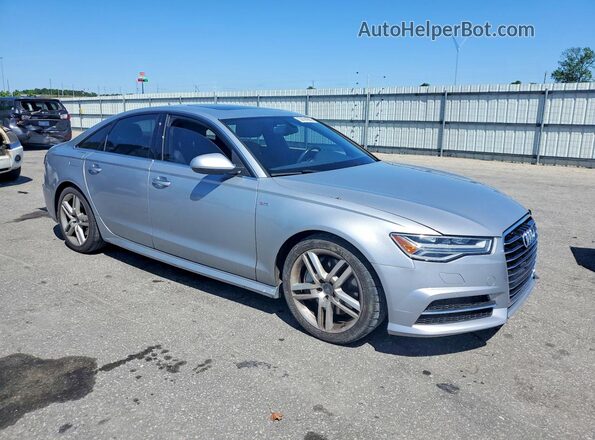 WAUGFAFCXGN125067 2016 AUDI A6 Серебряный Передняя правая четверть