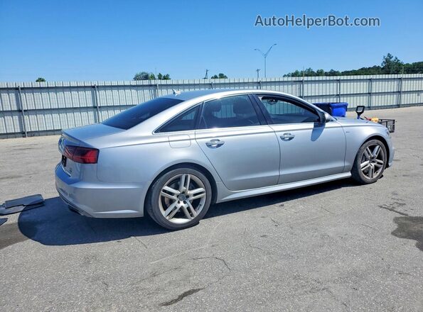 WAUGFAFCXGN125067 2016 AUDI A6 Серебряный Задняя правая четверть
