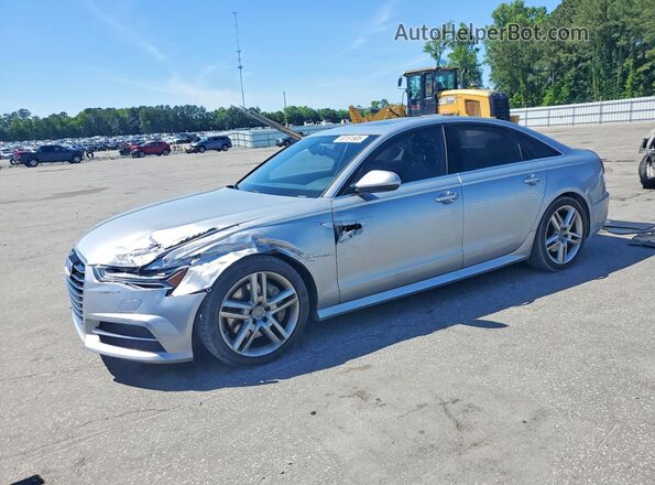 WAUGFAFCXGN125067 2016 AUDI A6 Серебряный Передняя левая четверть
