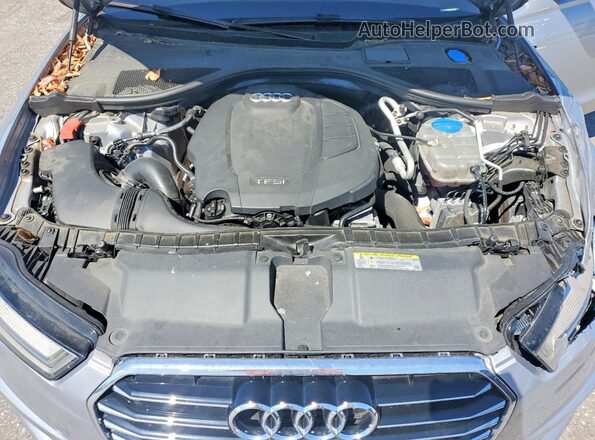WAUGFAFCXGN125067 2016 AUDI A6 Серебряный Вид задней части салона