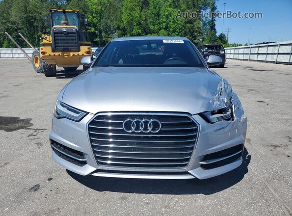 WAUGFAFCXGN125067 2016 AUDI A6 Серебряный Вид спереди