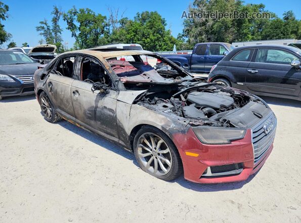 WAUGMAF40KA067579 2019 AUDI A4 Burgundy Front right
