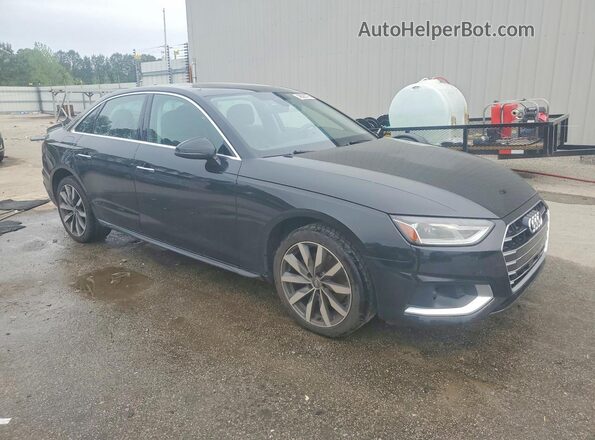 WAUGMAF41LA038738 2020 AUDI A4 Черный Передняя правая четверть