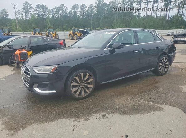 WAUGMAF41LA038738 2020 AUDI A4 Черный Передняя левая четверть