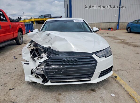 WAUGMAF44HA078125 2017 AUDI A4 Белый Вид спереди