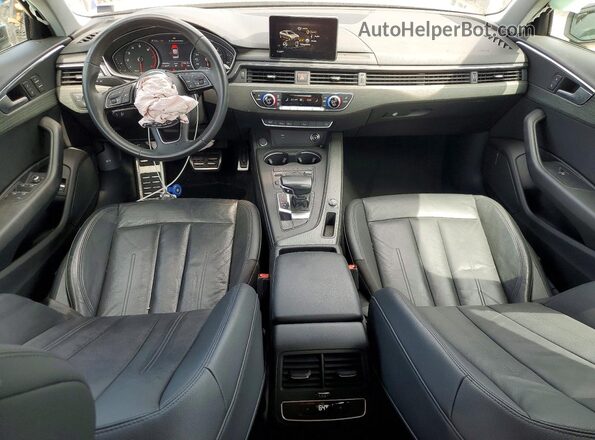 WAUGMAF44KA109820 2019 AUDI A4 Gray Widok deski rozdzielczej