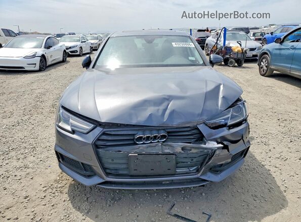 WAUGMAF44KA109820 2019 AUDI A4 Gray Widok z przodu