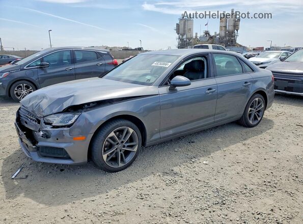 WAUGMAF44KA109820 2019 AUDI A4 Gray Przód lewy