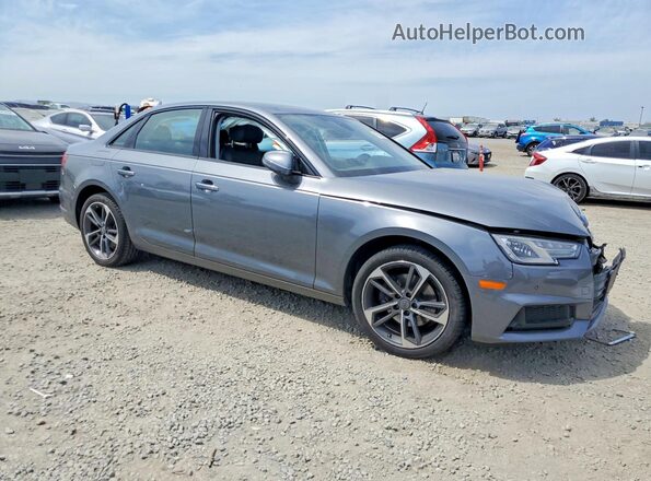 WAUGMAF44KA109820 2019 AUDI A4 Gray Przód prawy