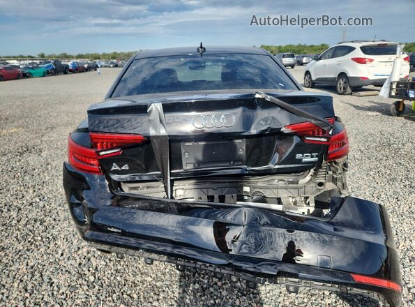 WAUGMAF45HA048812 2017 AUDI A4 Black Rear view