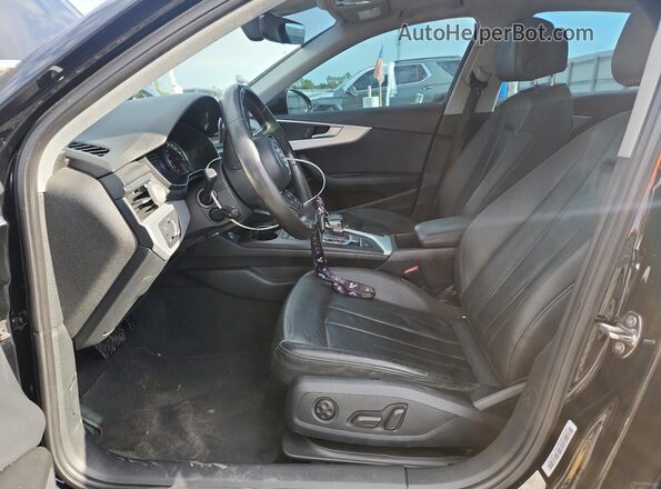WAUGMAF45HA048812 2017 AUDI A4 Black Front interior view
