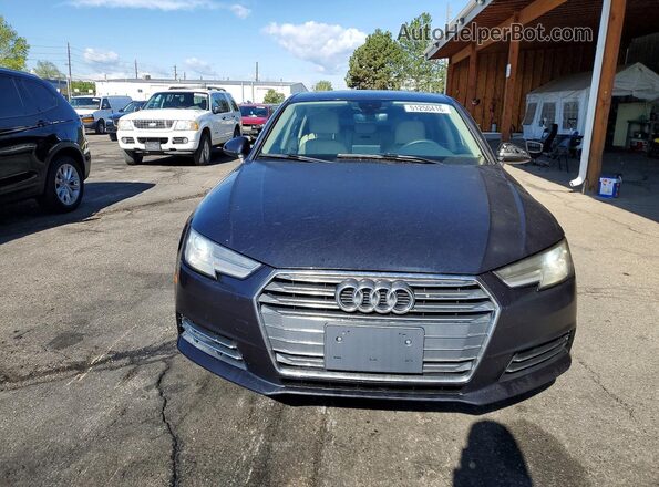 WAUGMAF45HN048267 2017 AUDI A4 Blue Դիմացի տեսք