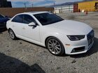 2019 Audi A4 Premium White vin: WAUGMAF45KA019866