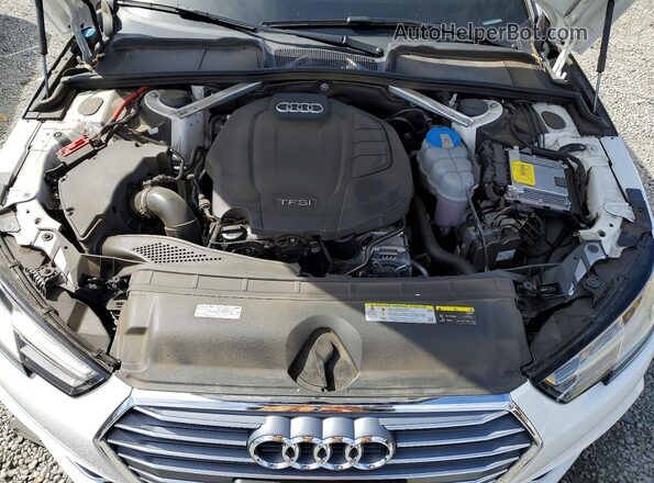 WAUGMAF45KA019866 2019 AUDI A4 White Вид задньої частини салону