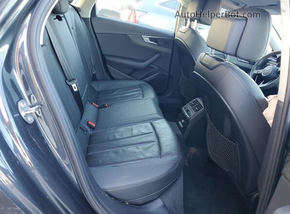 WAUGMAF45KN013347 2019 AUDI A4 Серый Вид задних сидений