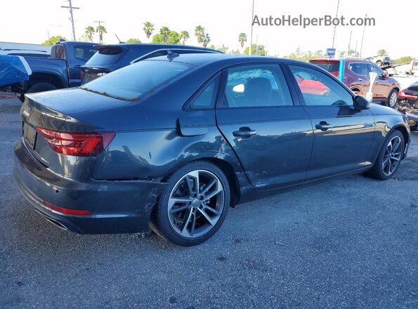 WAUGMAF45KN013347 2019 AUDI A4 Серый Задняя правая четверть