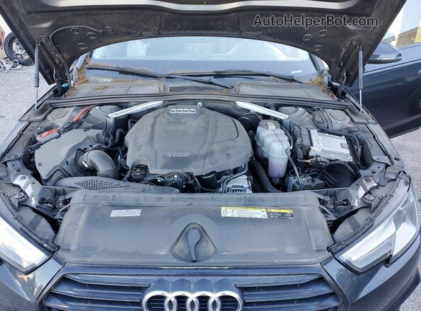 WAUGMAF45KN013347 2019 AUDI A4 Серый Вид задней части салона