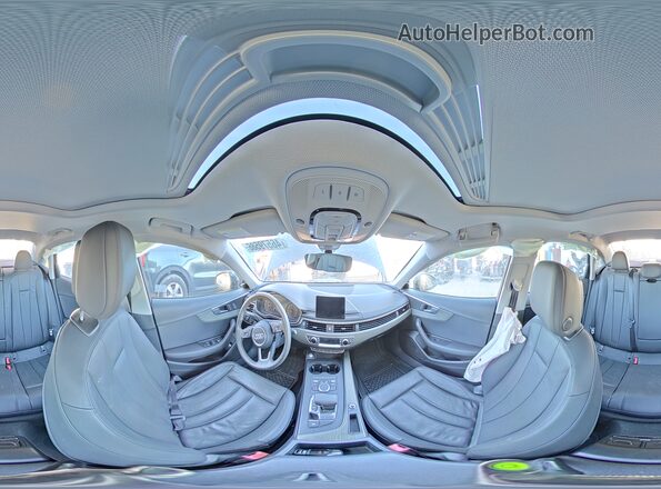 WAUGMAF45KN013347 2019 AUDI A4 Серый Вид наклейки с VIN-кодом