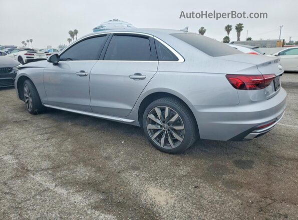 WAUGMAF48LN008564 2020 AUDI A4 Серебряный Задняя левая четверть