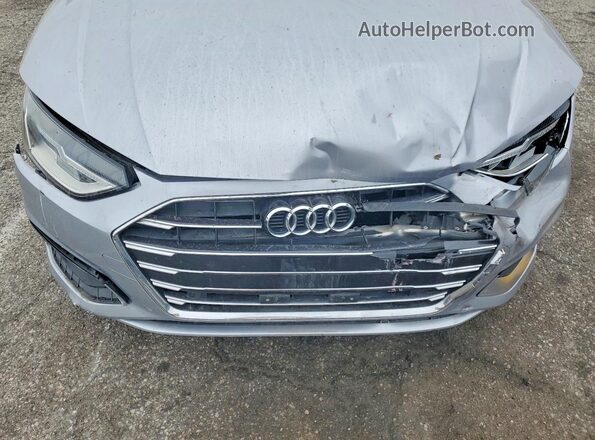 WAUGMAF48LN008564 2020 AUDI A4 Серебряный Вид задней части салона