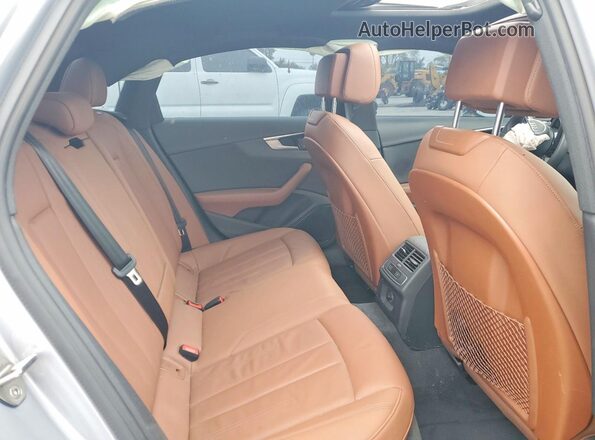 WAUGMAF48LN008564 2020 AUDI A4 Серебряный Вид задних сидений