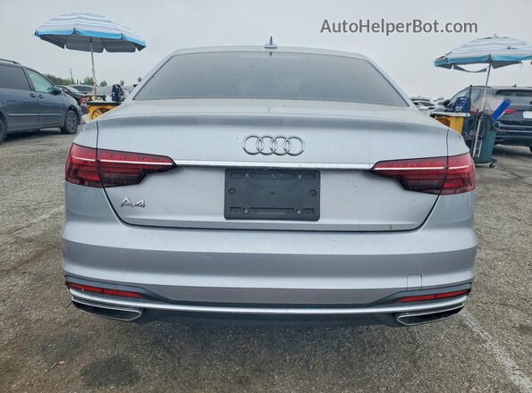 WAUGMAF48LN008564 2020 AUDI A4 Серебряный Вид сзади
