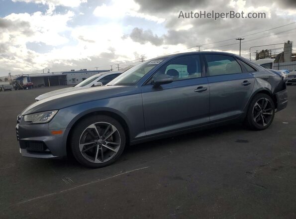 WAUGMAF49KN018826 2019 AUDI A4 Серый Передняя левая четверть