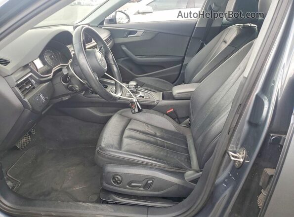 WAUGMAF49KN018826 2019 AUDI A4 Серый Вид салона спереди