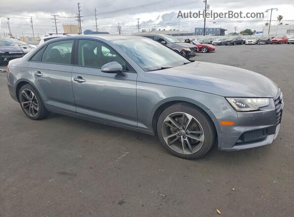 WAUGMAF49KN018826 2019 AUDI A4 Серый Передняя правая четверть