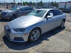2017 Audi A4 2.0t Premium Серебряный vin: WAUGNAF41HN030748