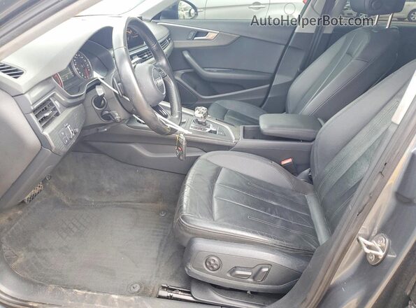 WAUGNAF43HN028953 2017 AUDI A4 Gray Vista interior delantera