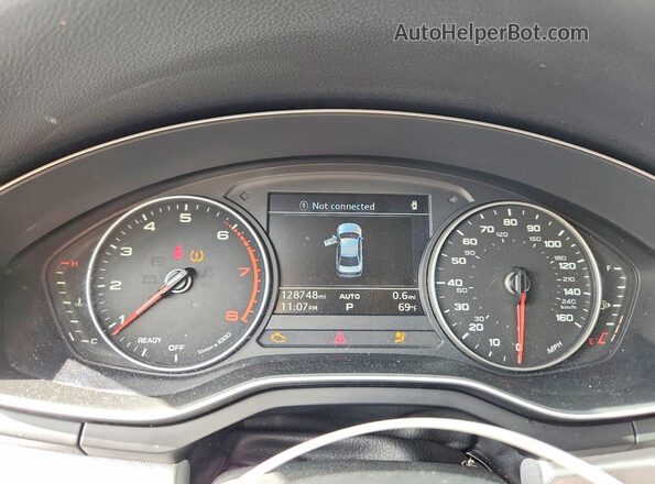 WAUGNAF44HN032333 2017 AUDI OTHER Черный Вид щитка приборов